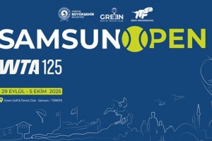 Samsun Uluslararası Open WTA Tenis Turnuvası Başlıyor
